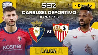 ⚽️ OSASUNA vs SEVILLA FC | EN DIRECTO #LaLiga 23/24 - Jornada 6