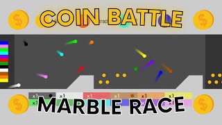Coin Battle - Algodoo Marble Race