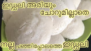 Soft raw rice Idli Recipe Malayalam|| പച്ച അരികൊണ്ട്‌ അടിപൊളി പഞ്ഞിപോലെ ഇഢലി  - ദോശ മാവിന്റെ കൂട്ട്