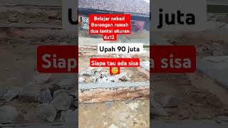 Borong rumah ukuran 6x12