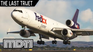 The Last Trijet – TFDi Design MD-11 in MSFS 2020 – Full Flight – Beyond ATC