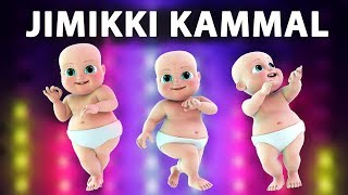 Jimikki Kammal Dance | Animation Dance Video Song HD | Velipadinte Pusthakam | Lal Jose | Laddoo TV