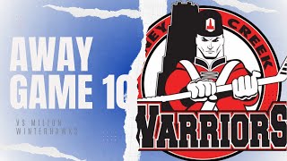 (U15AA) Stoney Creek Warriors vs Milton Winterhawks