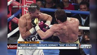 Canelo Alvarez defeats Gennady Golovkin