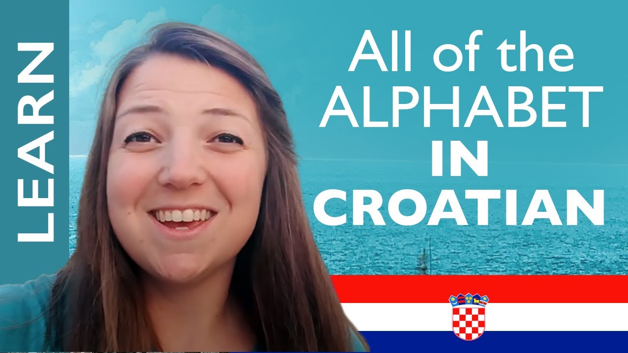 Croatian Alphabet - Pronunciation And Extra Practice - YouTube