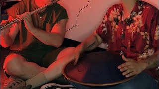 Handpan and transverse flute - we are all one | Calm Music | relaxing music