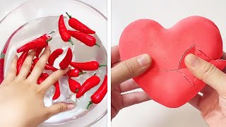 Oddly Satisfying Slime ASMR No Music Videos - Relaxing Slime 2020 - 96