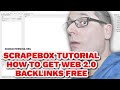 Scrapebox Tutorial 2022-How to Get Expired Web 2.0 Backlinks Free