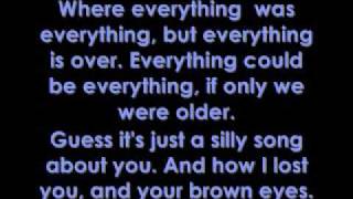 Brown Eyes - Lady GaGa Lyrics