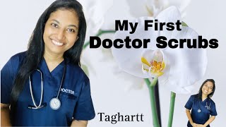 My first doctor scrubs 🩺👕 | Doctor dream | scrubs for doctors| labcoats| Taghartt