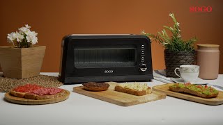 SOGO TOS-SS-5445 | TOSTADORA CON VENTANA DE CRISTAL | Single slot toaster with glass window 900W