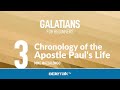 Chronology of the Apostle Paul's Life  🙏  Mike Mazzalongo 2024