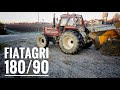 PULIZIA SCOLINE / 🚜 FIATAGRI 180/90🚜 4k