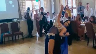 Belly dance at Turkish Swedish wedding I Malmö 💙❤️ Magdansös Selina Sevil i Malmö