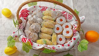 Grandma's cookies from one mixture - without milk and eggs and can stand for a long time !