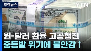 환율 장중 1,400원 넘어 고공행진...외환당국 '구두개입' / YTN
