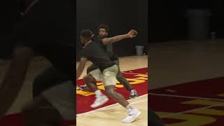 1v1 with Kyrie! He’s better than I thought full video on inthelabplus.com