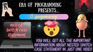 Nested switch case in C | Nested switch statement | Nested switch in C