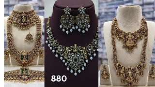 one gram gold bhavanicollection's #8142994142 #jewellery #live