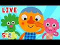 🔴 Noodle and Pals Livestream | Kids Songs | Super Simple Songs