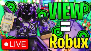 🔴LIVE🔴! PLS DONATE ROBLOX DONATING TO ALL VIEWERS!