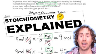 Stoichiometry made EASY | Chemistry tutorial for homework