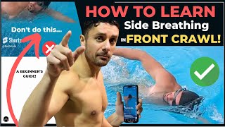 How To Learn Side Breathing in Front Crawl | Beginner Guide