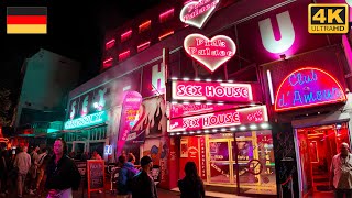 Hamburg Red Light District | Reeperbahn Walkthrough 🇩🇪 Germany
