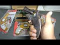 Unboxing mainan pistol dompis doblis cap gun suara keras bahan full metal