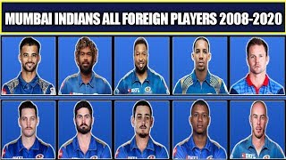 Mumbai Indians All Foreign Players From 2008-2020 | MI All Overseas Players in History of IPL Latest