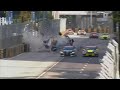 TCR Asia 2022. Race 2 Macau Grand Prix. Final Lap | Huge Crash