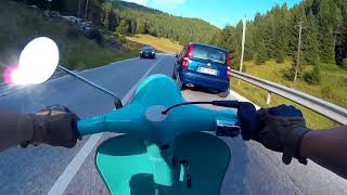 Vespa 50 con 144 Quattrini M1L60R - cam on board Asiago