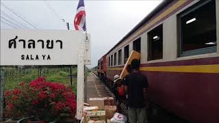 ดูรถไฟยามเช้าในวันที่อากาศสบายๆ ที่สถานีศาลายา 20/08/2563 | Trains at Salaya railway station