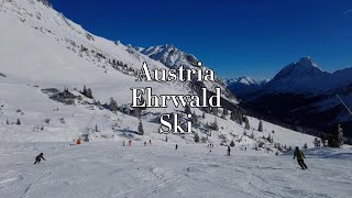 【Austrian Ski Tour】Immersive experience of the stunning scenery of the Austria Ehrwald Ski Resort!