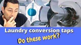 how to install washing machine conversion taps for laundry with Inspire DIY Kent Thomas