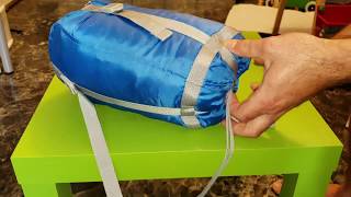 Marmot Sleeping Bag Unboxing Aspen 50SR