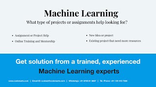 Machine Learning Assignment Help | Codersarts