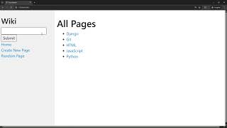 Wiki - Project_1 - HarvardX - CS50's Web Programming with Python and JavaScript