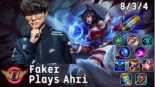 Faker Plays Ahri | Watch a Pro Rank Without Downtime