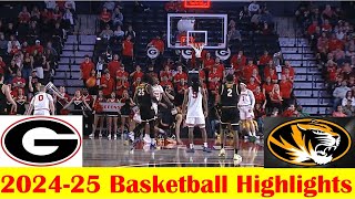 #21 Missouri vs Georgia Basketball Game Highlights 2 15 2025