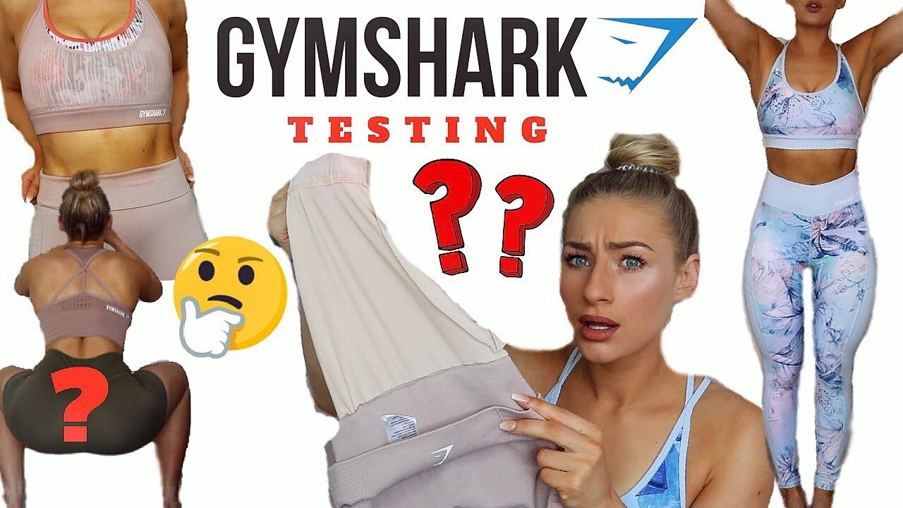 TESTNG GYMSHARK NEW RELEASES... | GYMSHARK HAUL - YouTube