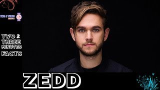 ZEDD Amazing UnKnown Facts in Two 2 Three Minutes 🎶(a must watch for fans)
