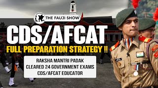 Best CDS/AFCAT Preparation Strategy | Full Blueprint + Resources ft Defence Educator Rahul Ep-245