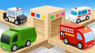 Learning Colors and Street Vehicles Names and Sounds - Colours and Numbers Videos Collection
