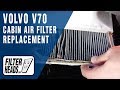 How to Replace Cabin Air Filter 2004 Volvo V70