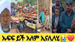 ኢናሊላሂ ሼህ መሀመድ ሞቱ😭 13ልጆቿን ያጣቺው 💔