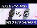 HK10 Pro Max vs W10 Pro Series X | Top Apple Watch Series 10 Replicas Comparison