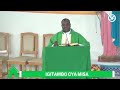 NI IBIHE BIMENYETSO BiRANGA URUKUNDO NYARWO?: INYIGISHO MU MISA YA MU GITONDO KUWA 18/09/2024