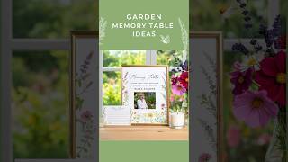 Memory Table ideas 🌼 🦋 #celebrationoflife #funeral #gardener #memorial #inlovingmemory #memories