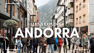 DISCOVER ANDORRA 🇦🇩 | Walk tour in 4k City center